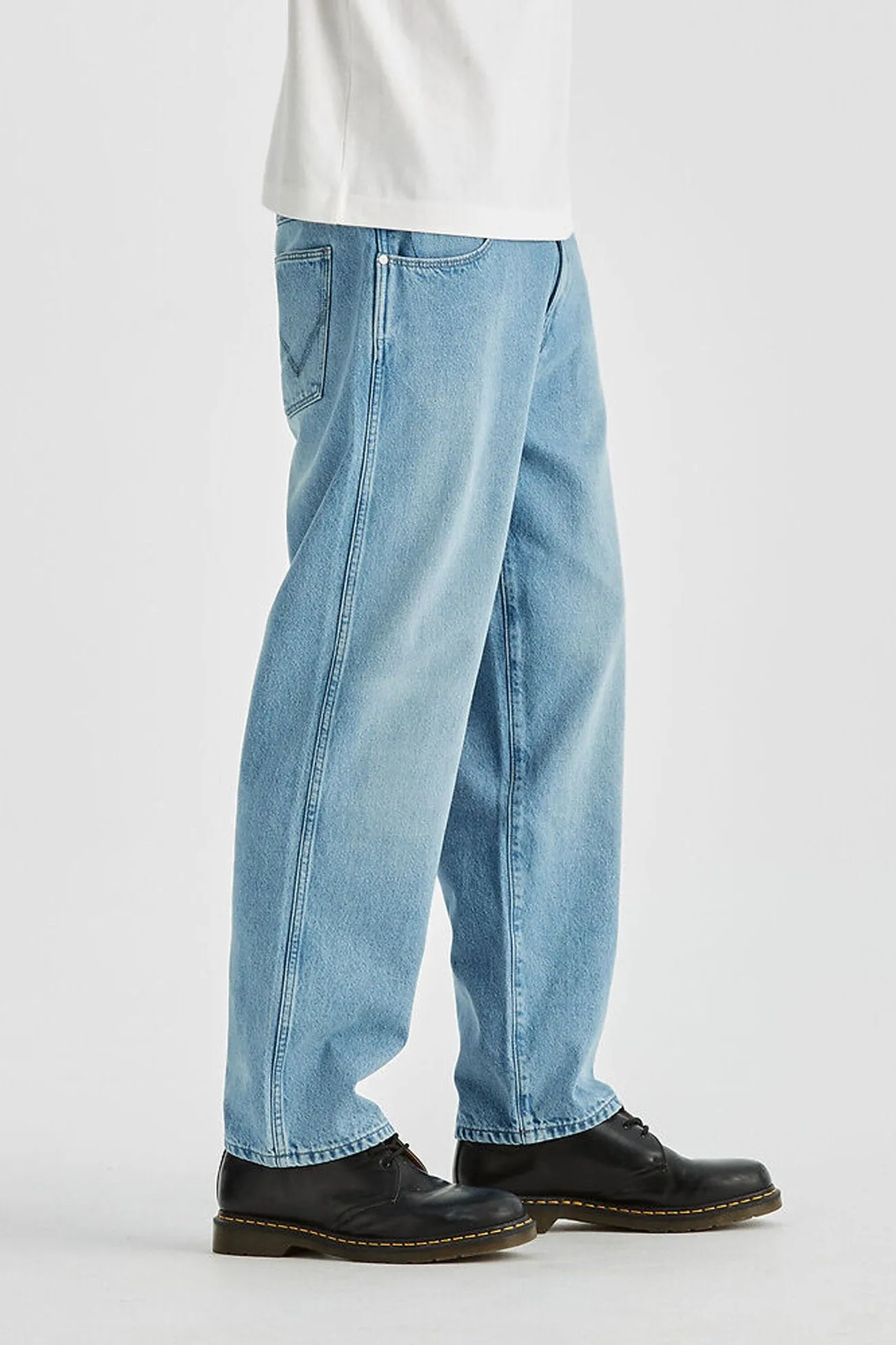 Slacker Jean Retro Blue Stylish Vibrant