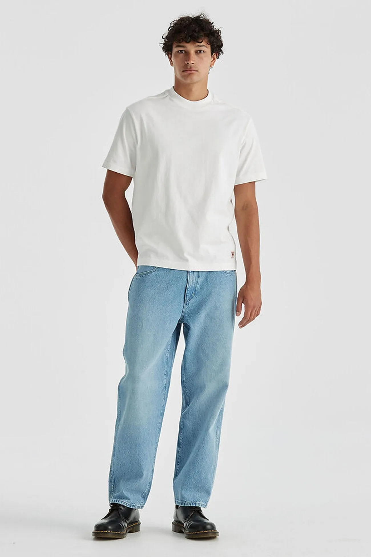 Soft Stretch Slacker Jean Retro Blue