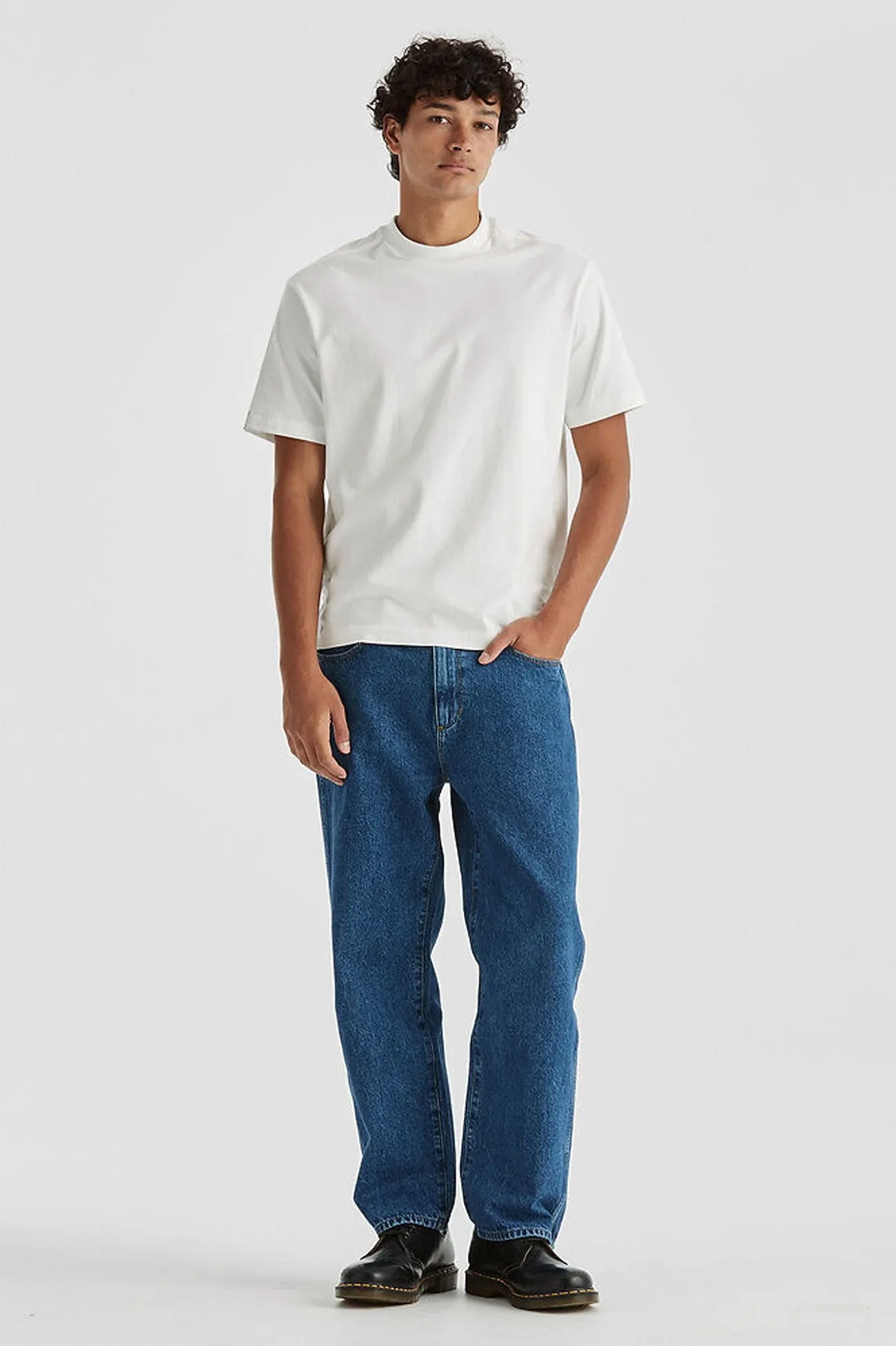 Slacker Jean Rising Indigo Light Stretch Casual Friday Versatile