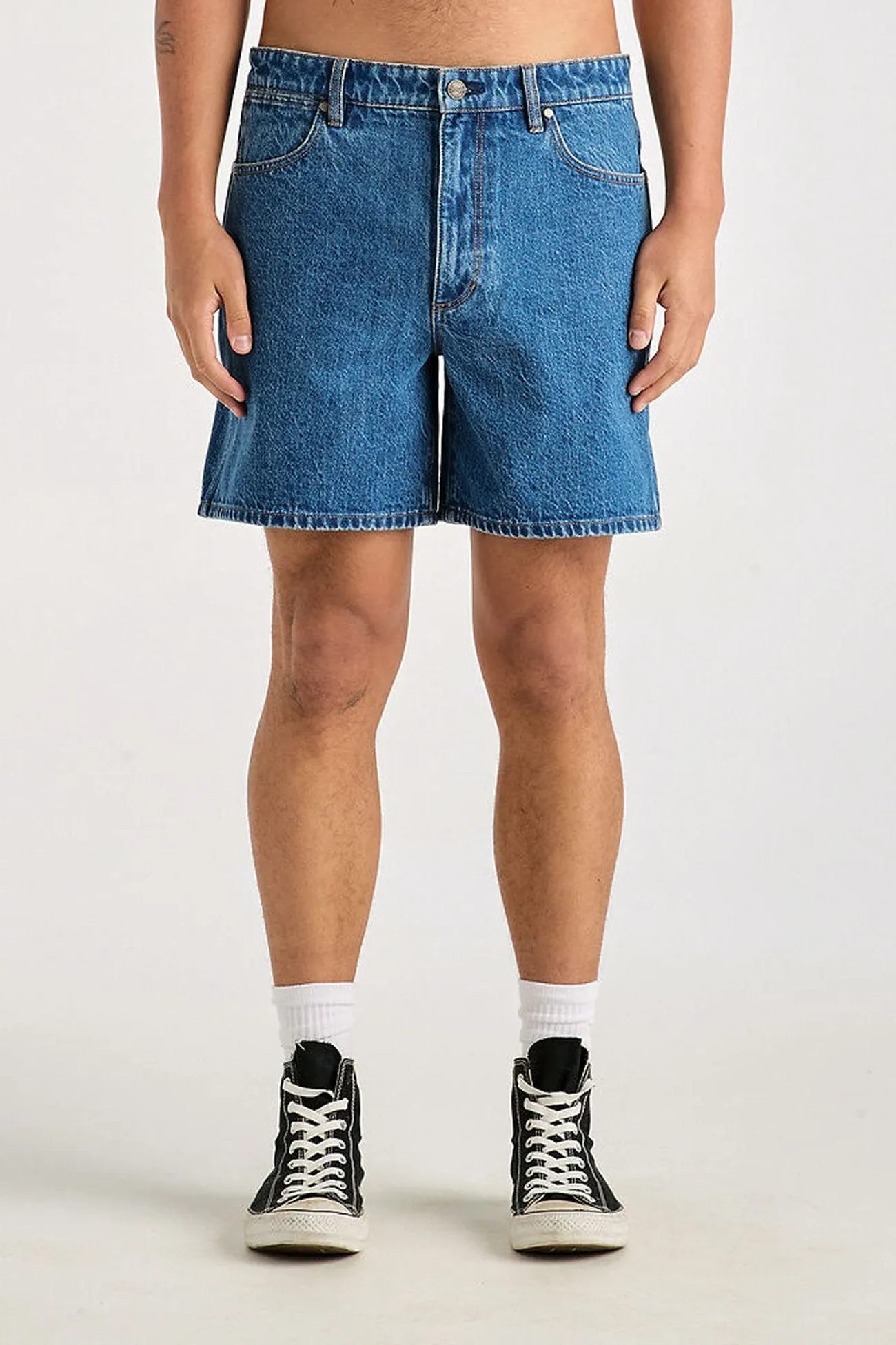 Slacker Short Lush Blue Eco-friendly Odor Resistant Coating