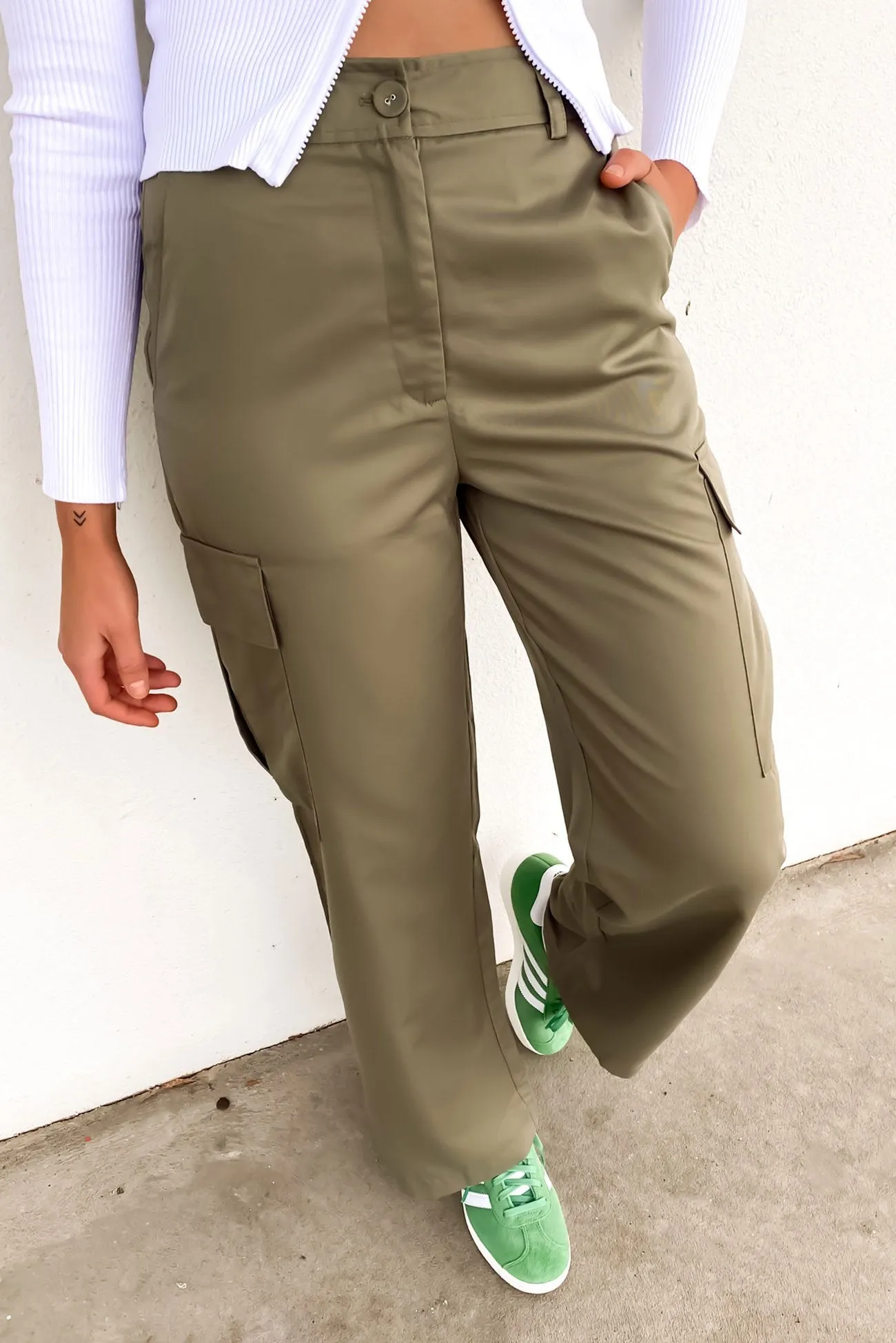 Breathable Layer Kourtney Cargo Pant Khaki