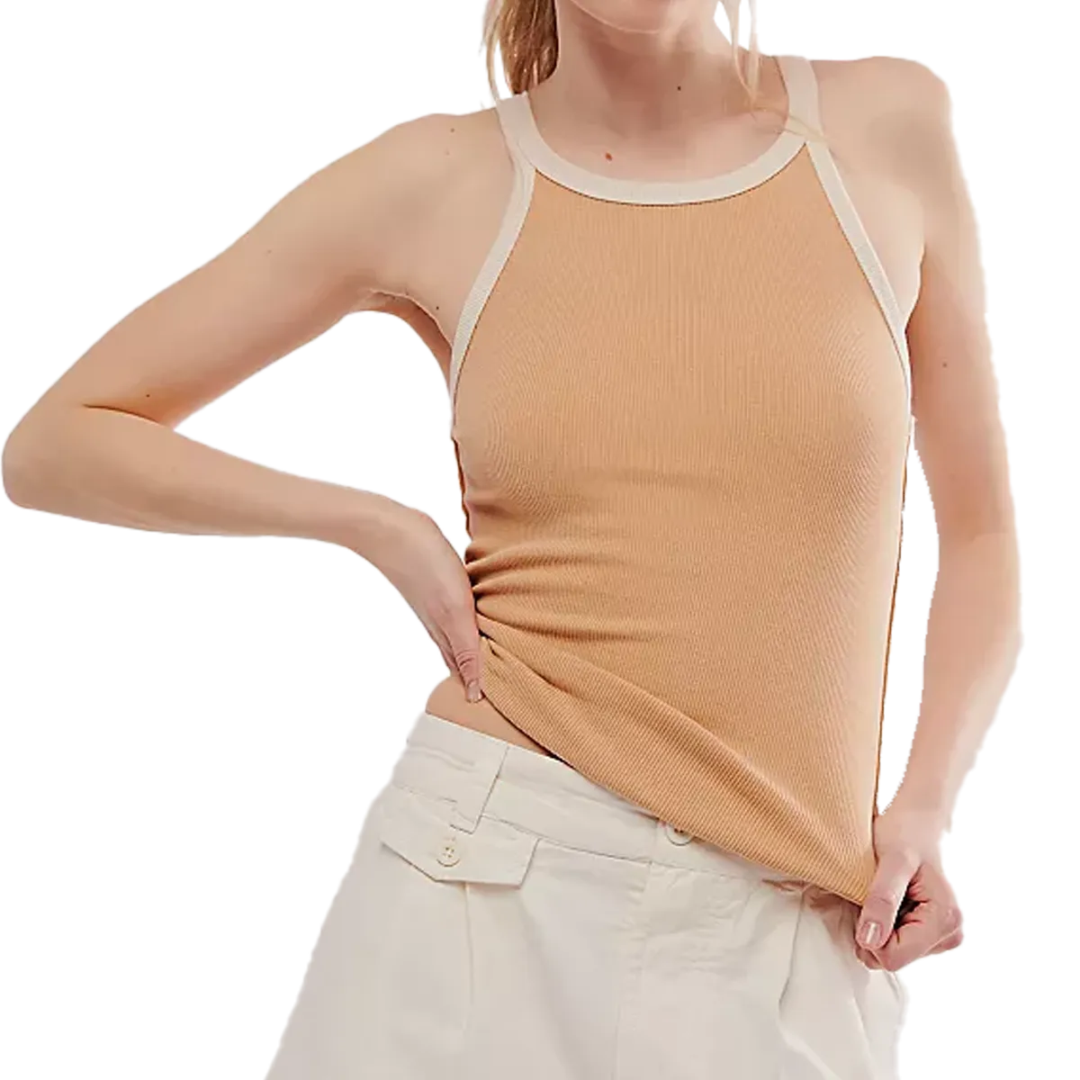 Women's Only 1 Ringer Tank OdorResistant Fabric Perfect for Outdoors