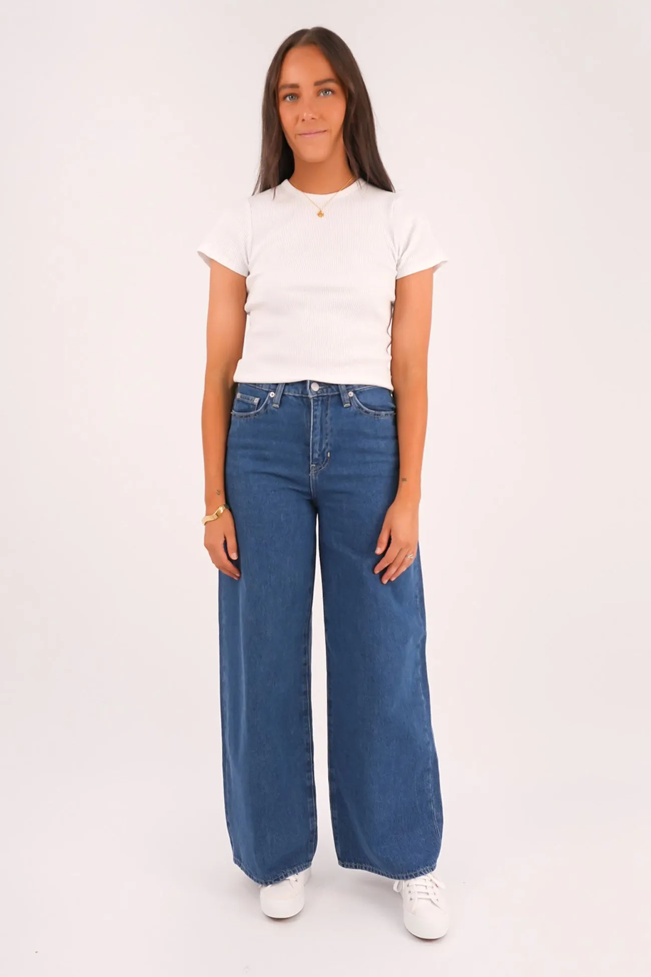 Mid A-Line Jean Blue Horizon Spring Attire
