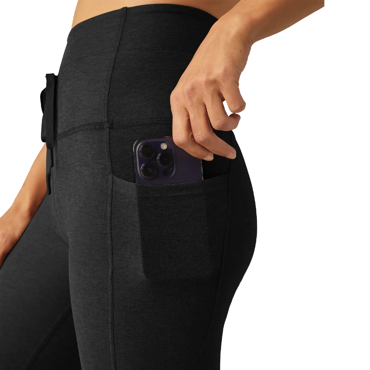 All-purpose fit Modern Street Slim Edge Women's Spacedye Go Pocket Midi Legging