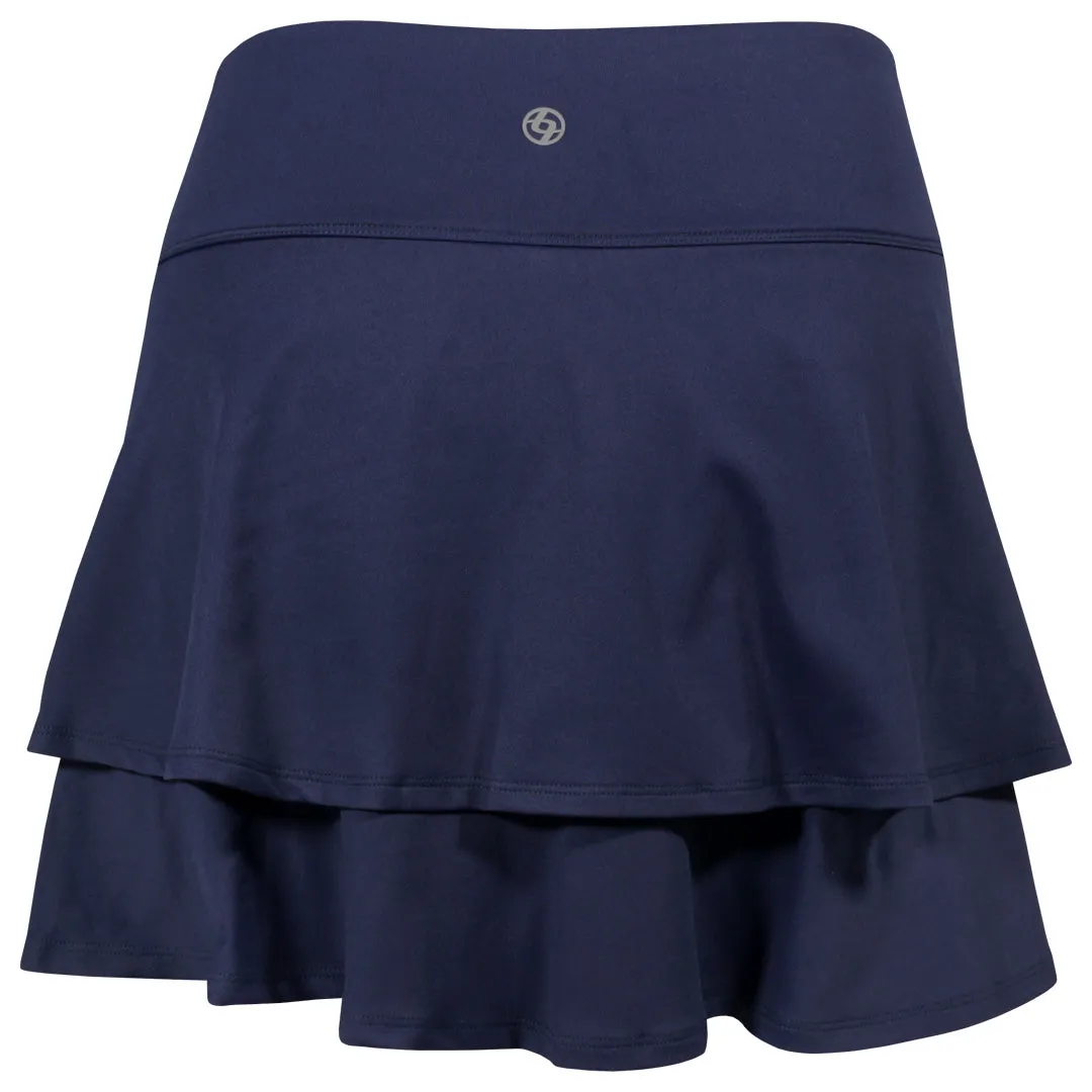 Adjustable Structure Slip-On Style Lija Women's The One To Beat Ally 14" Skort - Marine