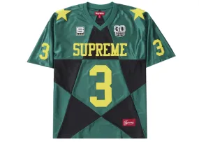 Supreme Star Football Jersey Dark Green Anti-Fade Insulation