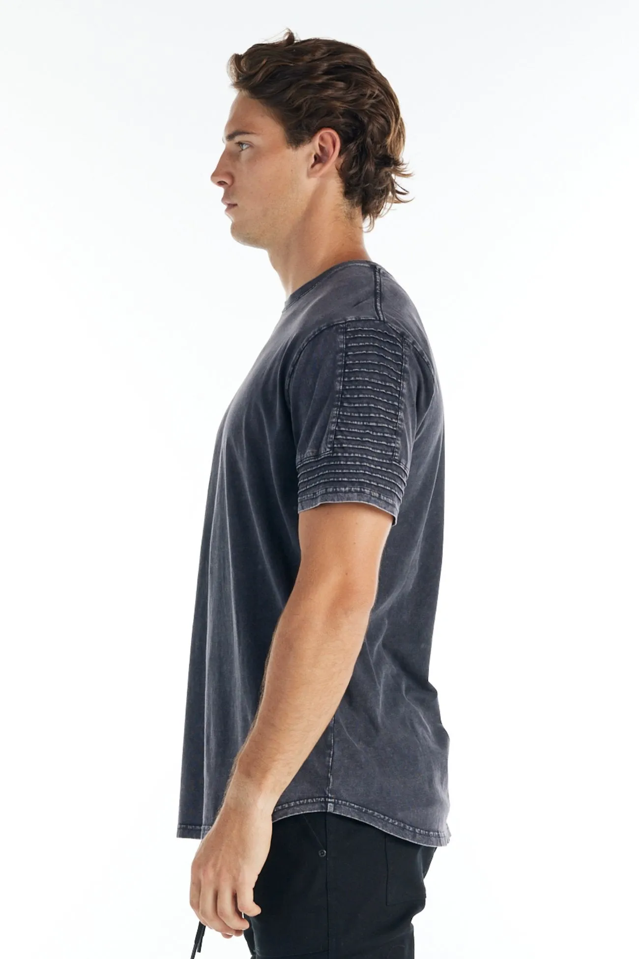Maverick Tee Vintage Black AntiPillingTreatment