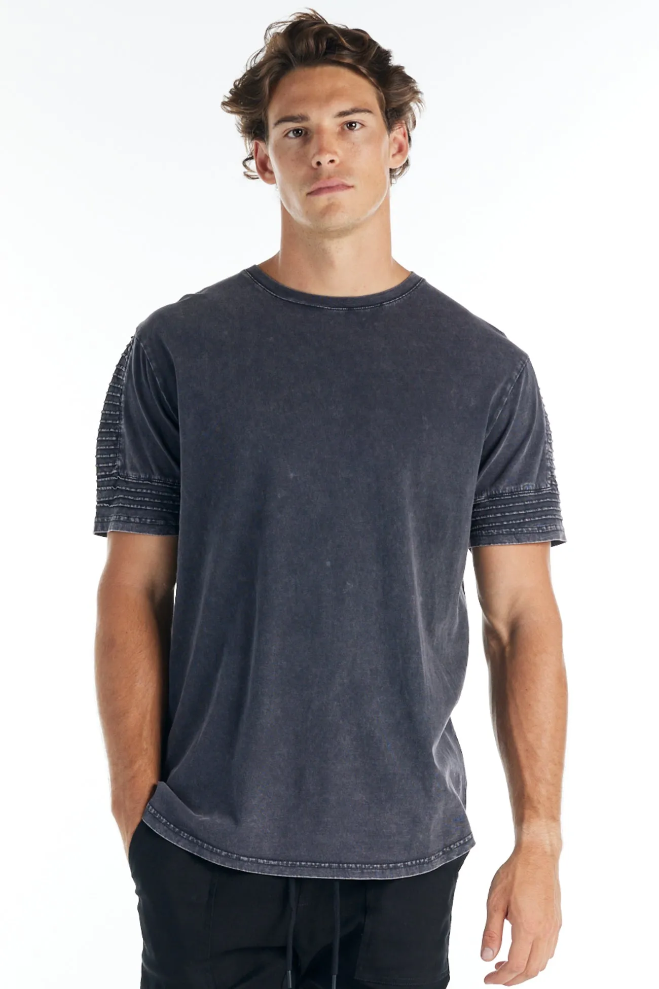 Casual Essentials Wear School Uniform Maverick Tee Vintage Black