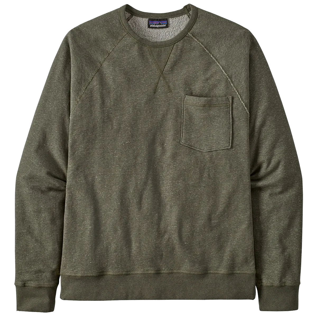 Drop Shoulder Snuggle Wear Men's Mahnya Fleece Crewneck