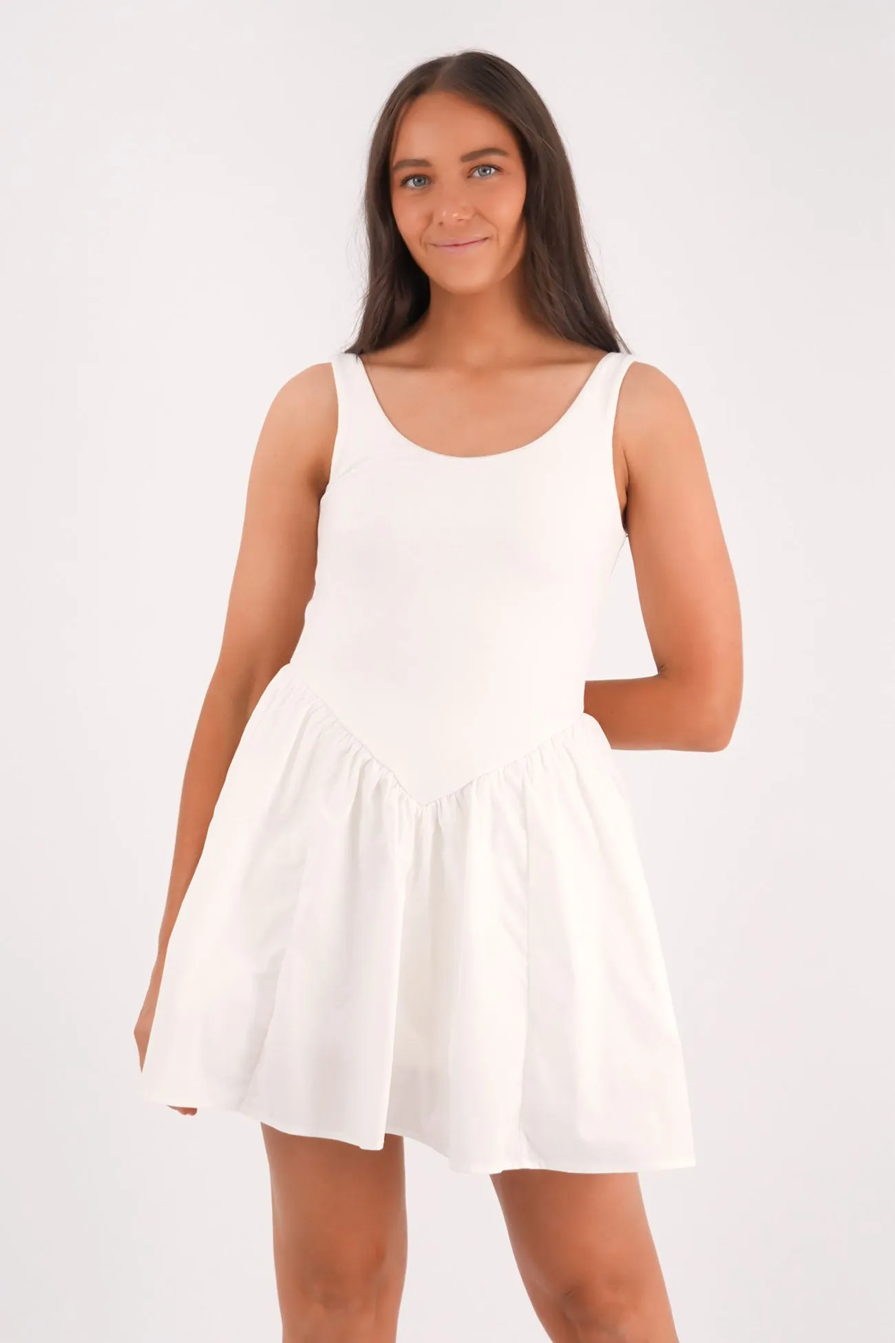 Regent Mini Dress White Practical-Style