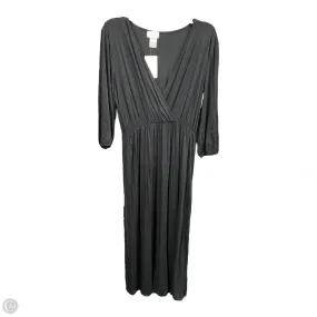 Brunch Tone Mood Focused Dress Casual Maxi By Clothes Mentor In Black, Size: M
