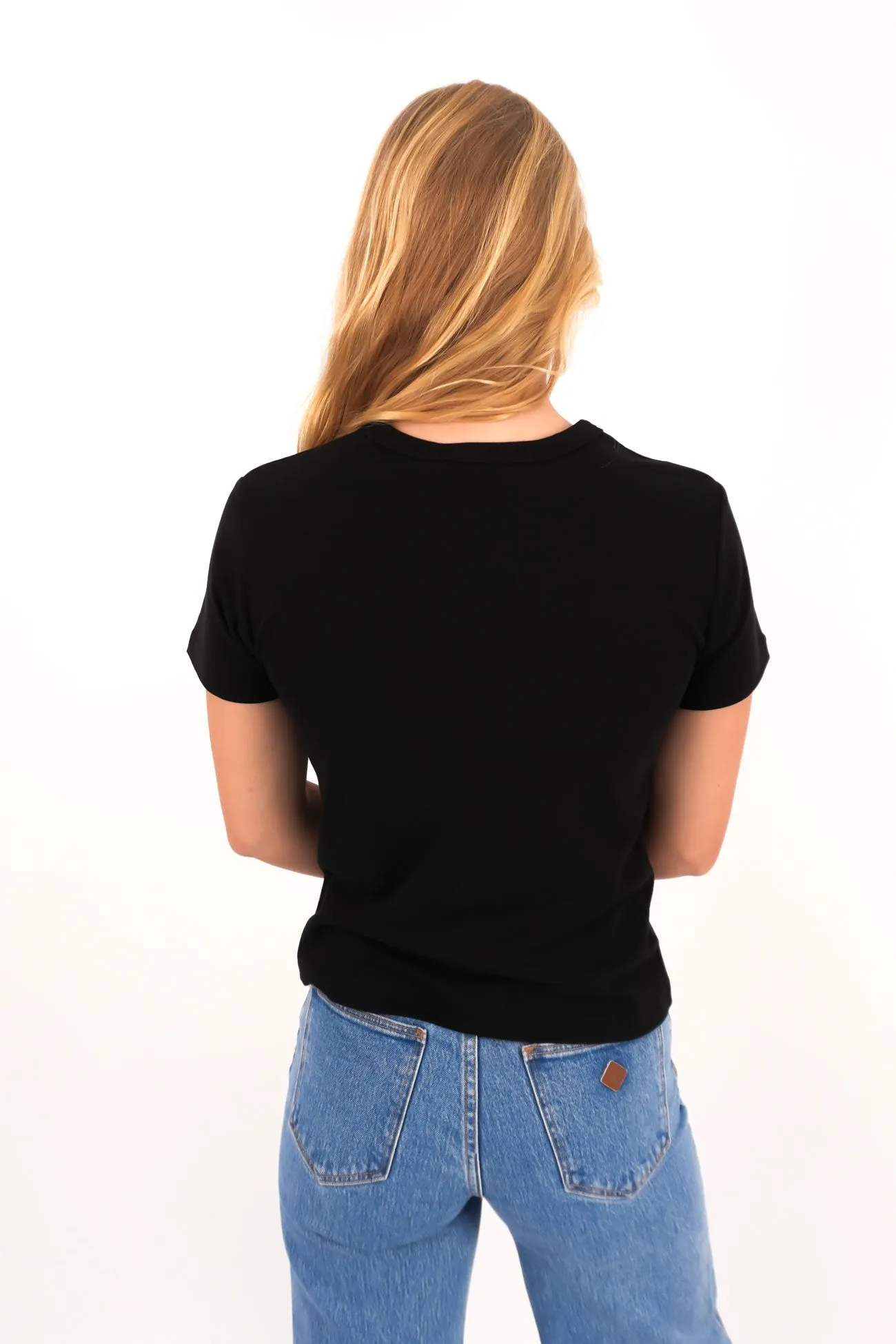 BioBased Fibers Regular Tee Black