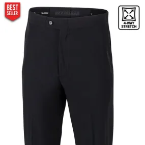 Smitty 4-Way Stretch Flat Front Referee Pants Fashion Forward