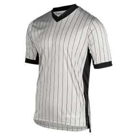 Smitty Elite 3" Side Panel Grey Pin-Stripe V-Neck Hypoallergenic Lining