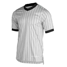 Unique Design Holiday Gift Smitty Grey Pin-Stripe V-Neck