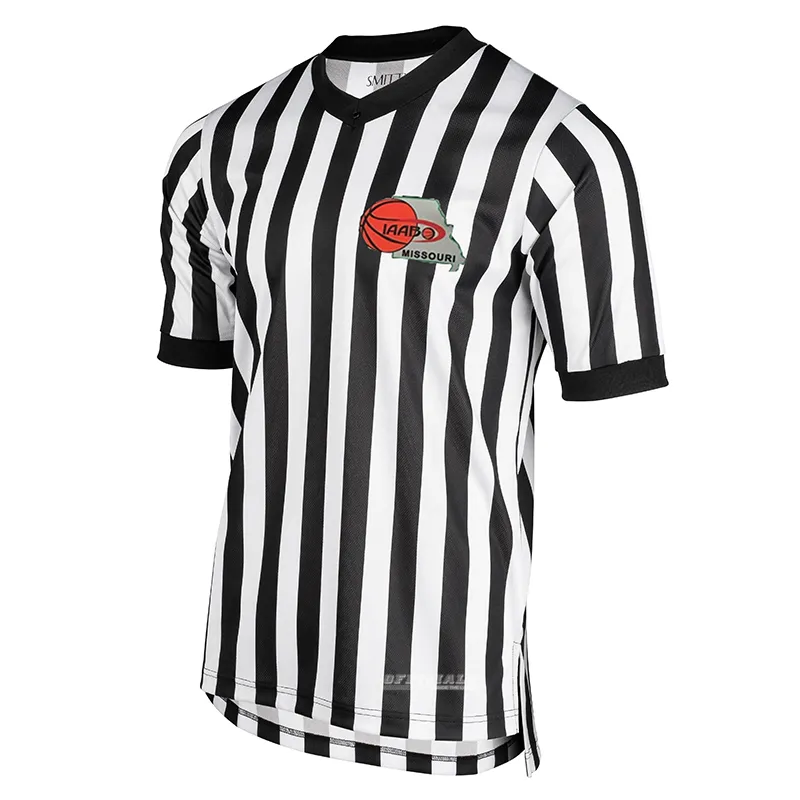 Athletic Cut Fashion-Forward Smitty Missouri Logo IAABO Referee Shirt