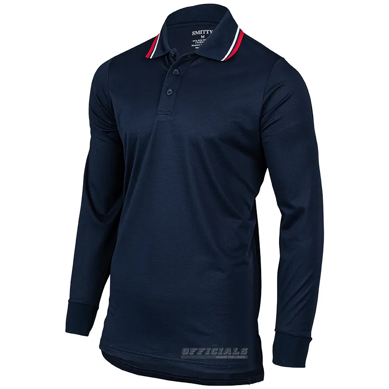 Wrinkle-Free Smitty Pro Knit Long Sleeve Umpire Shirts