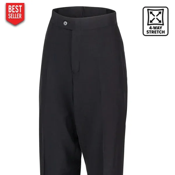 Multi Pocket Design Smitty Women's NBA Flat Front 4-Way Stretch Pants