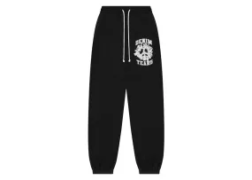 Denim Tears Denim University Sweatpants Black Classic Design Suede - Like