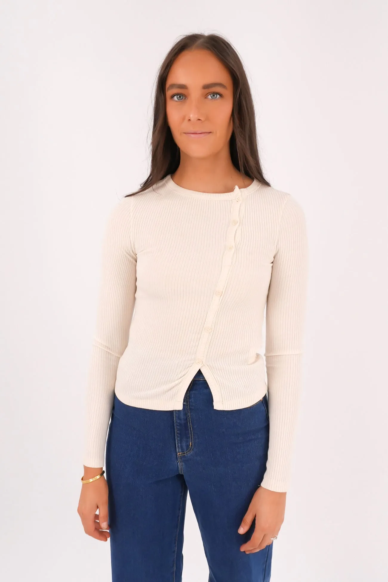 Kioko Long Sleeve Natural Blanket