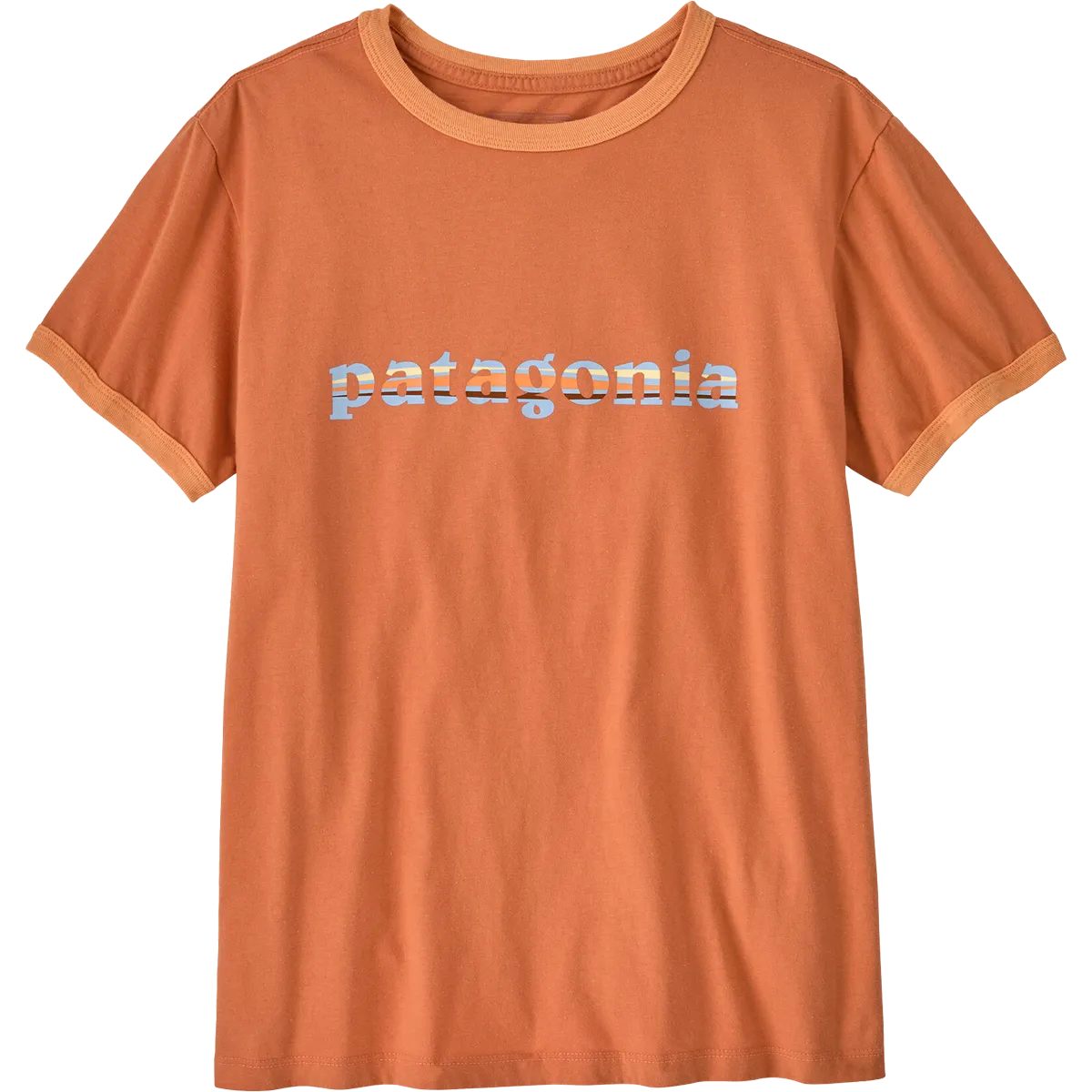 Women's '73 Text Logo Org Ringer Tee SeamlessConstruction