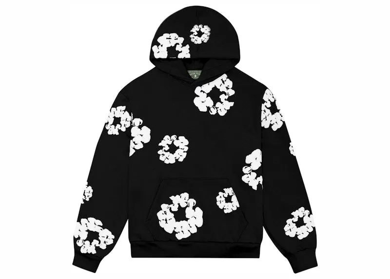 Denim Tears The Cotton Wreath Sweatshirt Black Hem