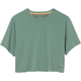 Non Chafing Side Seams Women's Rivelin Crop Tee