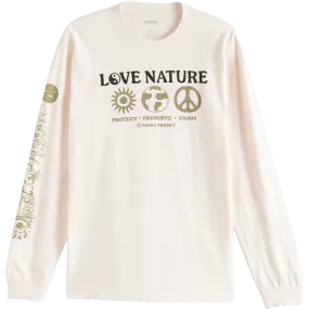 Versatile Base Layer Lightweight insulation Love Nature Long Sleeve Tee