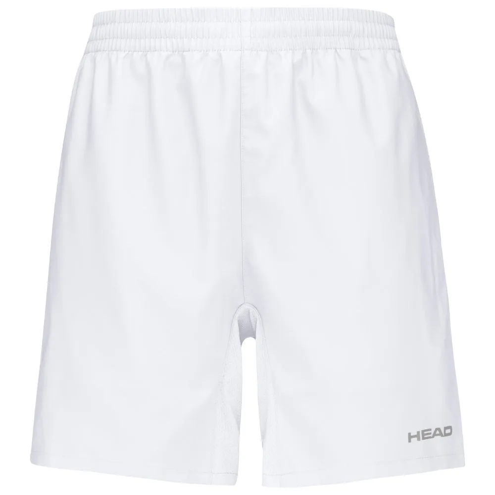 Straight - leg Head Boys Club Bermuda Shorts - White Mid-waisted