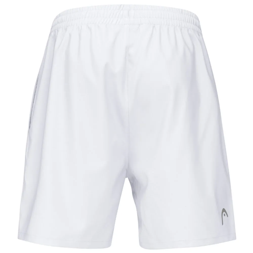 Slip-On Style Hidden pockets Head Boys Club Bermuda Shorts - White