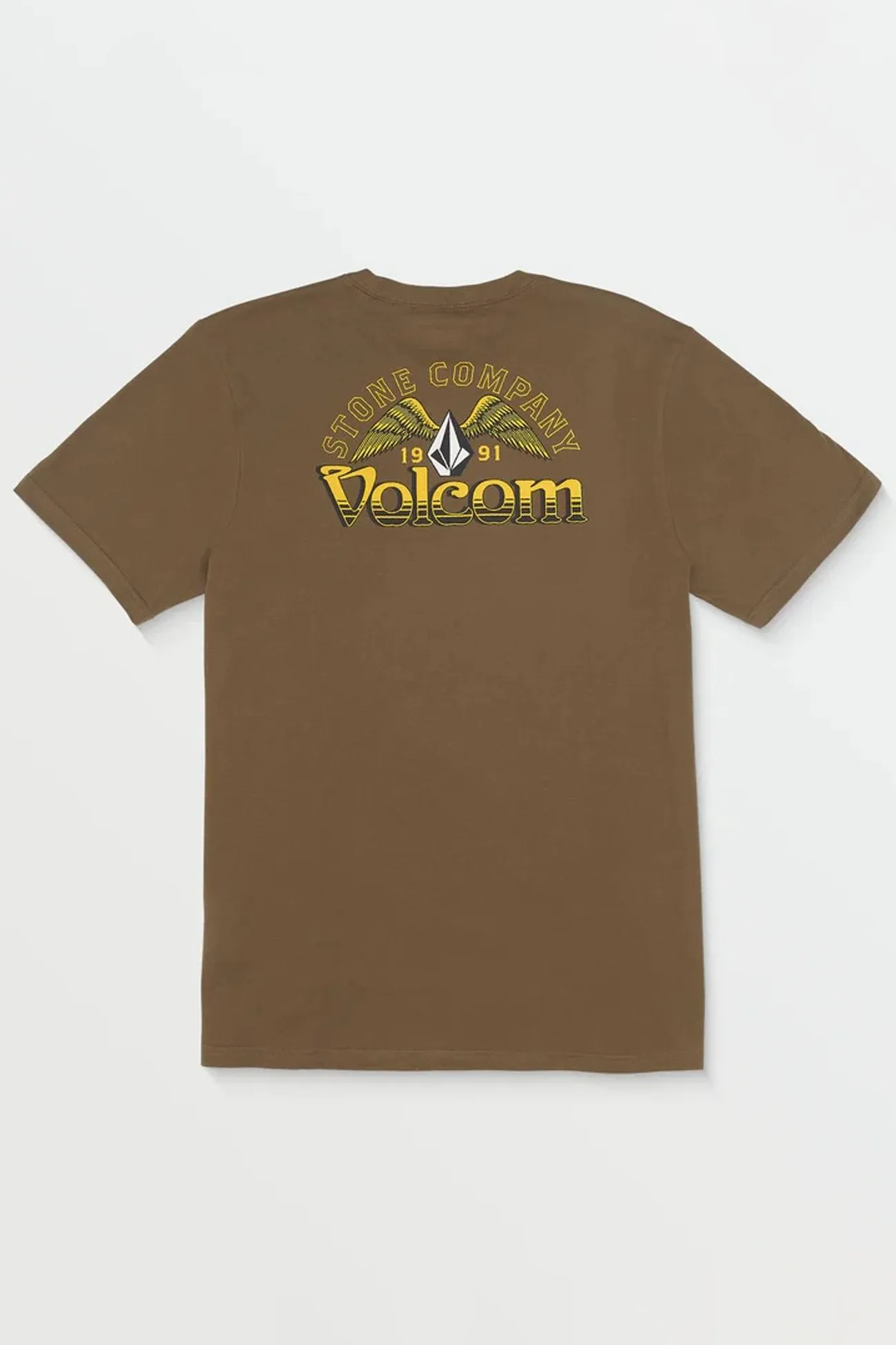 Soaring Since 91 Short Sleeve Tee Dark Earth Essential Casual funky