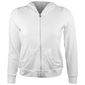 Sofibella Girls Allstars Hoody Jacket - White Decorative buttons