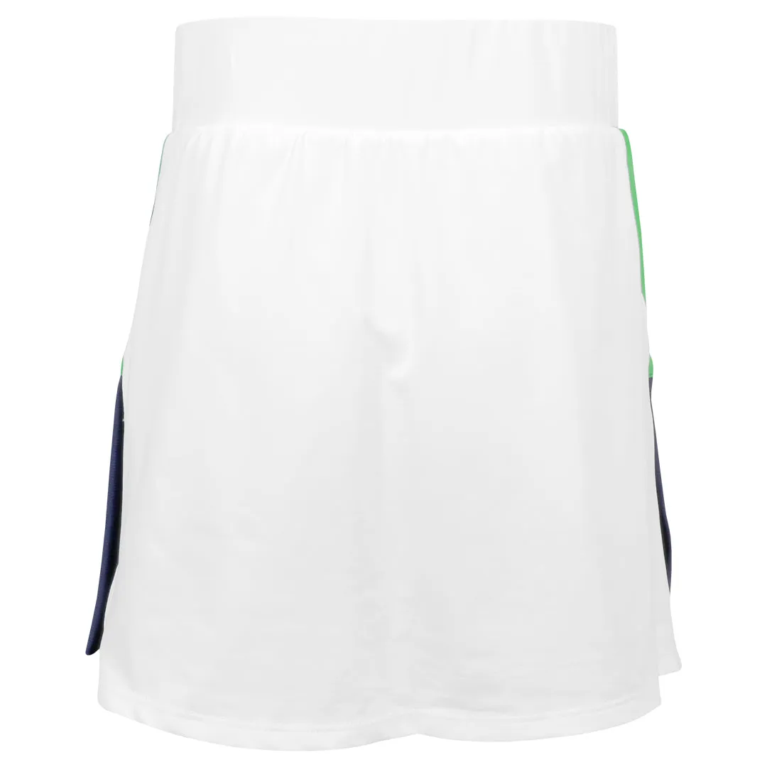 Sofibella Girl's Green Spirit Skort - White High-Stitch Density