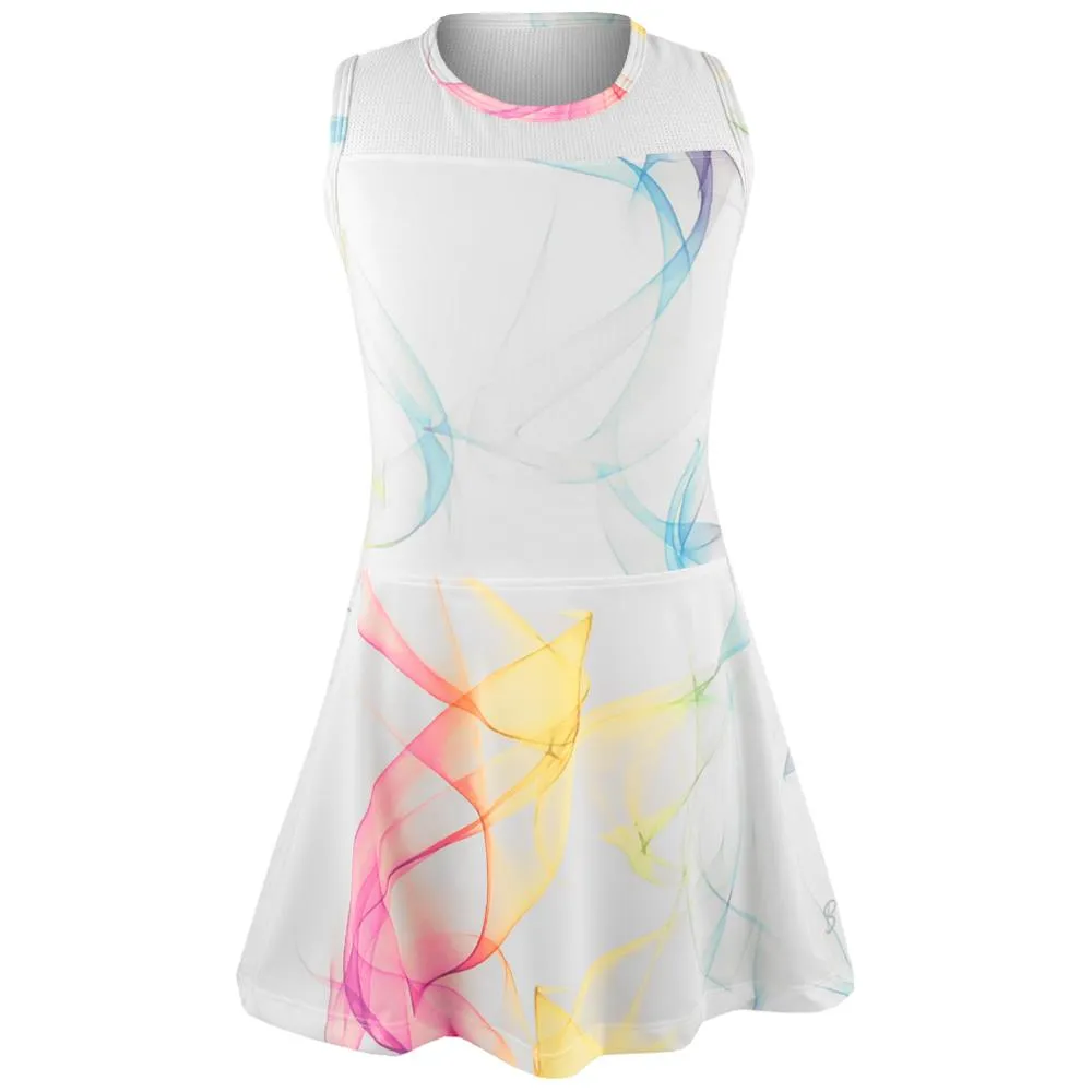 Fine Tailoring Sofibella Girls Spectrum Dress - White/Spectrum
