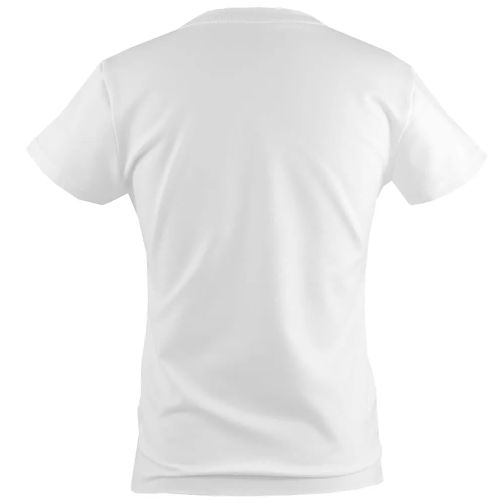 Adjustable Structure Sofibella Girls UV Colors Short Sleeve Tie Tee - White