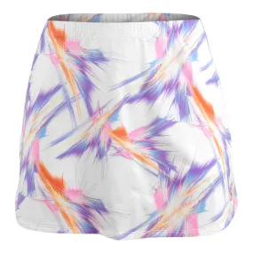Button Closure Sofibella Girl's UV Colors Skort - Magic Rays