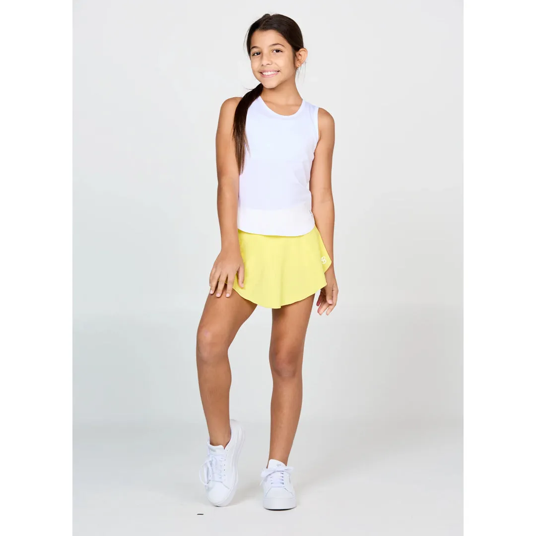 Sofibella Girl's UV Colors Tank - White UV-Protected