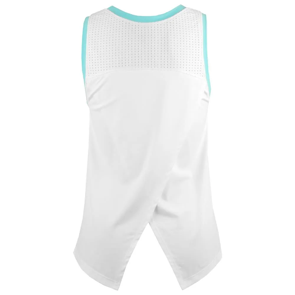 Sofibella Women's On the Dot Sleeveless - White/Air Checked Pattern Adjustable Design Comfortable to wear