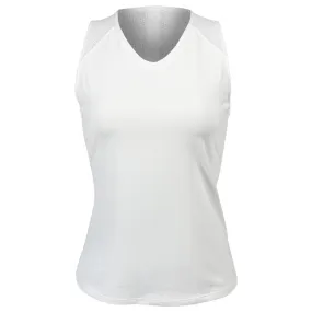 Sofibella Women's Tr??s Blanc 24" Tank - White Full length Anti-wrinkle fitted fit
