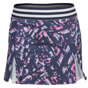 Anti-bacterial Comfortable Experience Sofibella Women's UV Colours 13" Skort - Chabli Geo Elegant Look