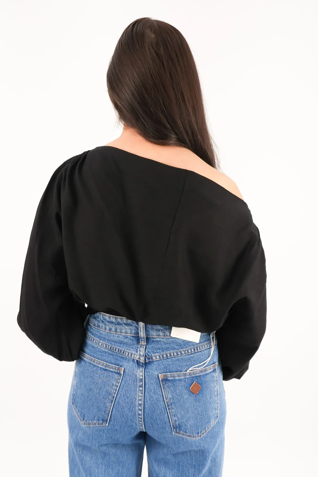 Harla Long Sleeve Top Black Enhance