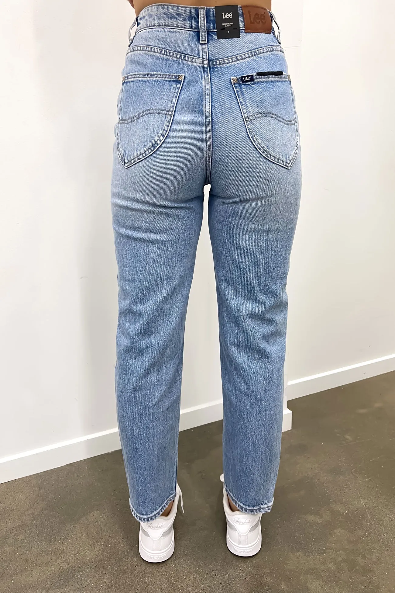 High Moms Jean Blue Elysium Non Fade Fabric