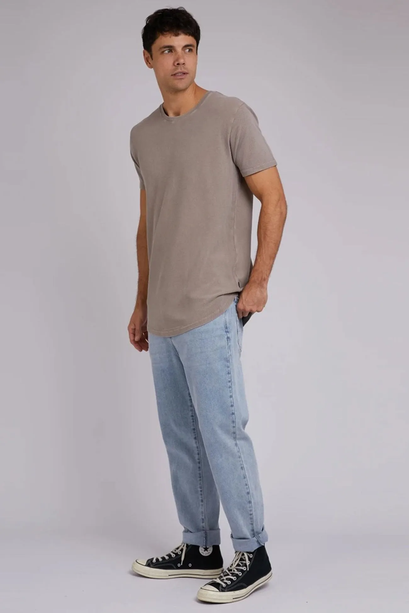Acid Tail Tee Mushroom Effortless Look