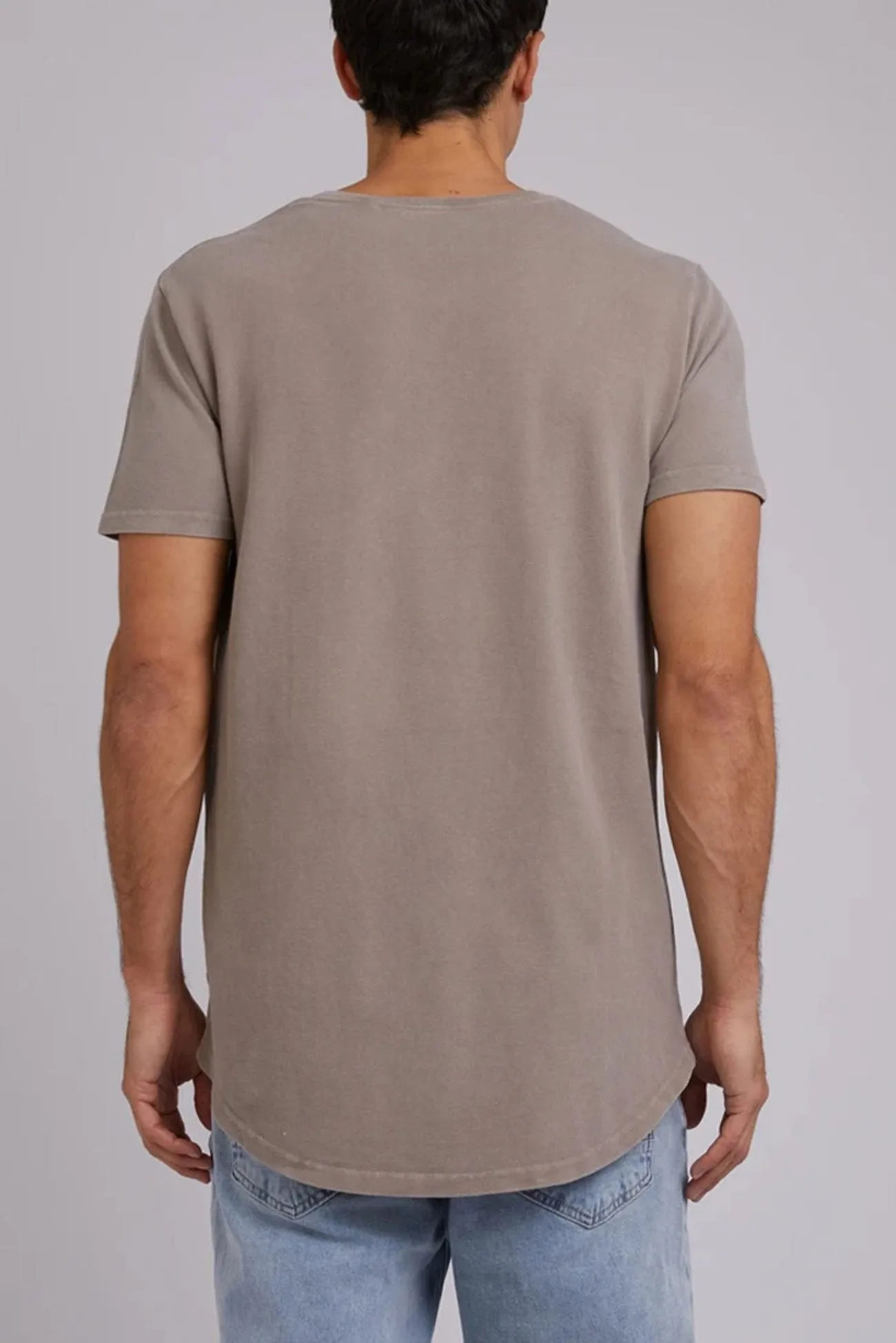 Smart Layering Comfortable Piece Acid Tail Tee Mushroom