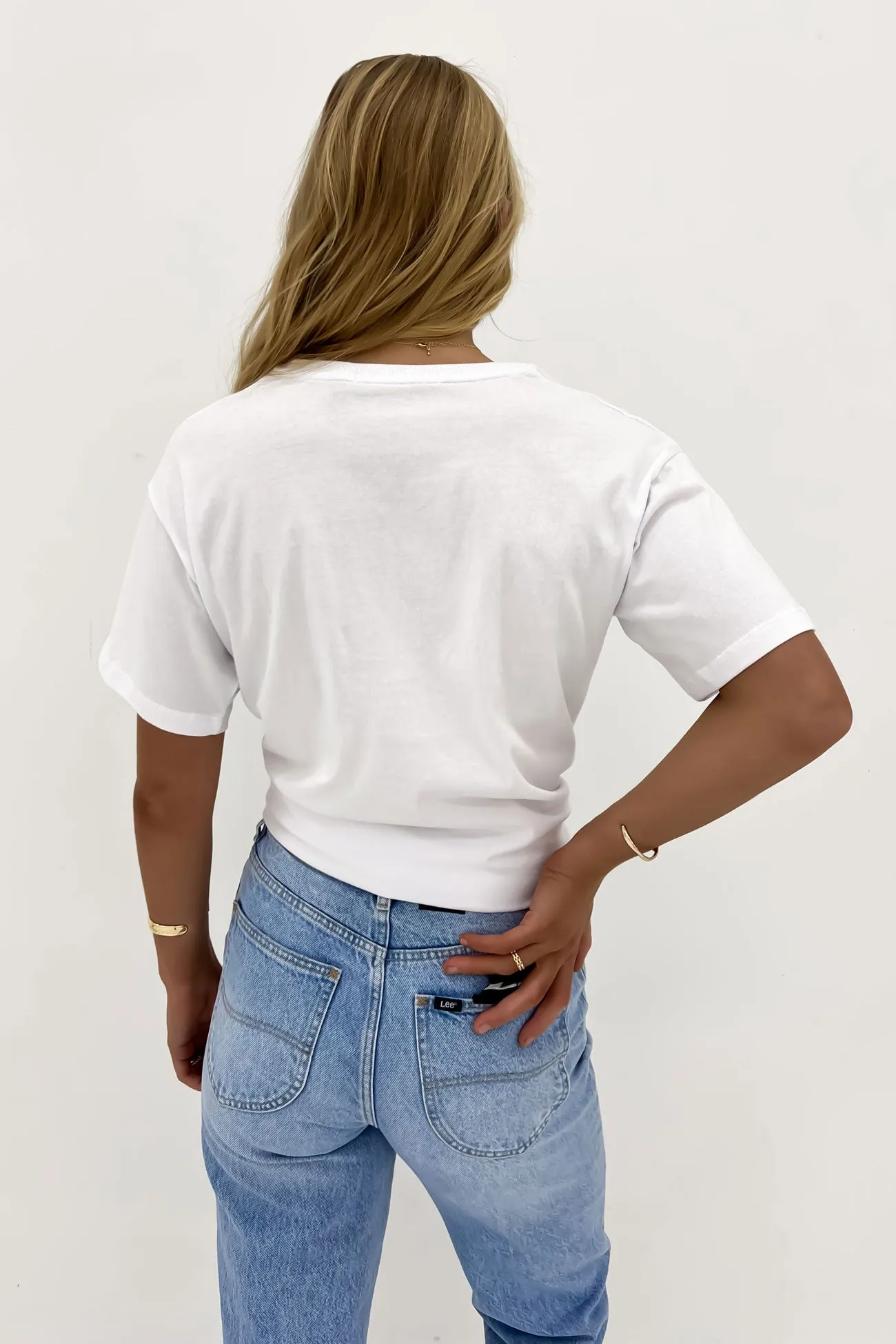 Logo Tee White Formal Occasion