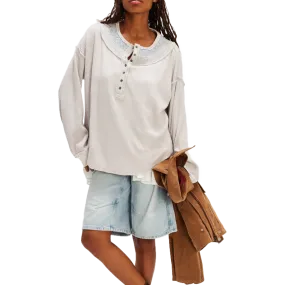 Textured Weave Women's Holly Henley
