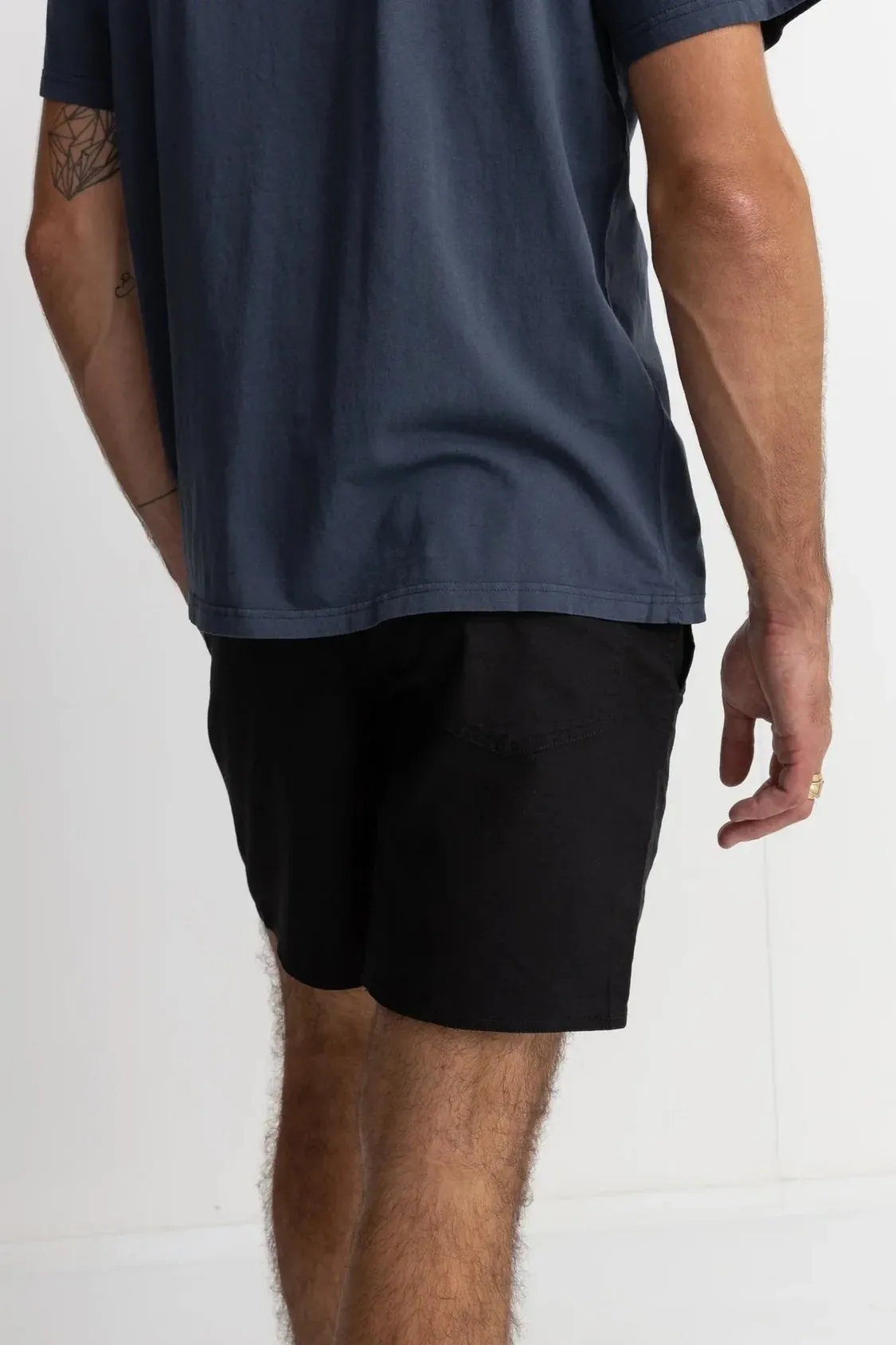sustainable product High-waisted Classic Linen Jam Vintage Black