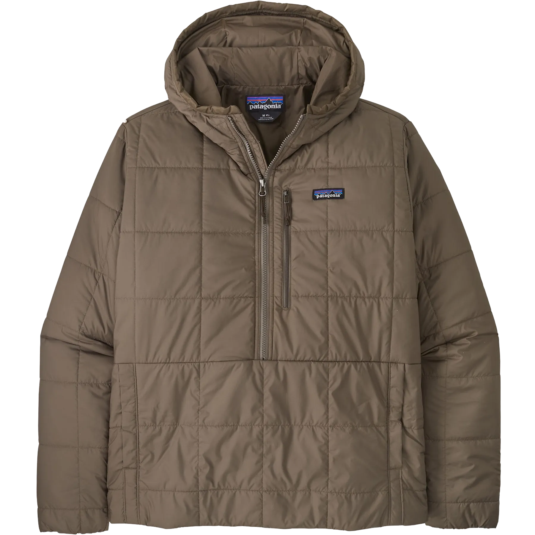 Noise Reducing Fabric Detachable Lining Men's Light Gust Hooded Pullover