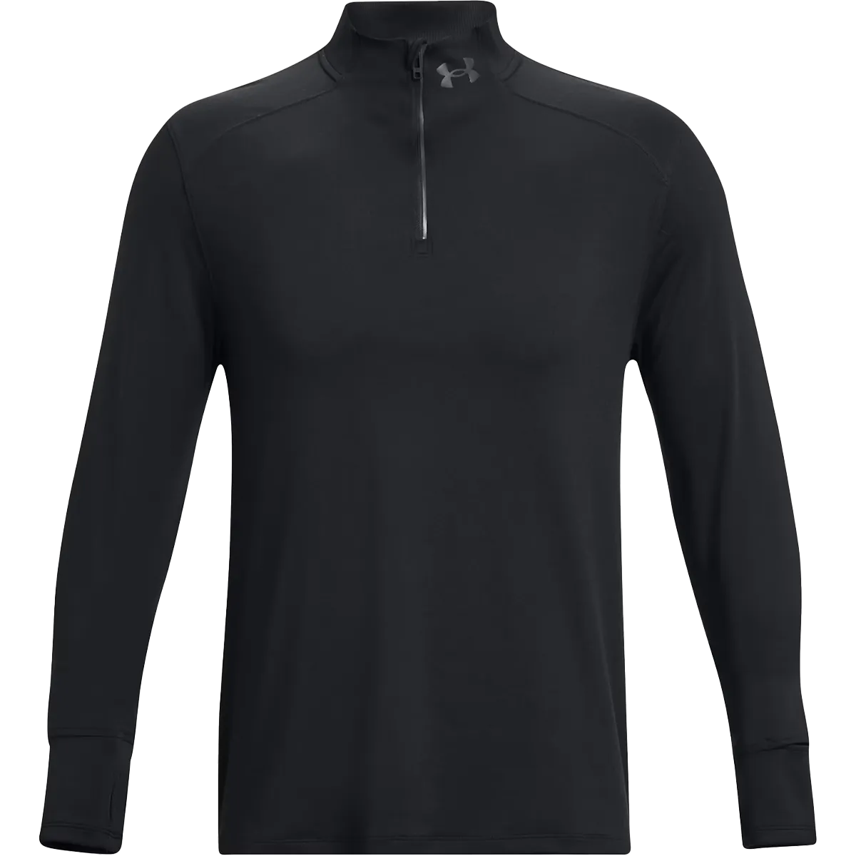 Men's Qualifier Run 1/2 Zip Winter Wardrobe DoubleStitched Hemming