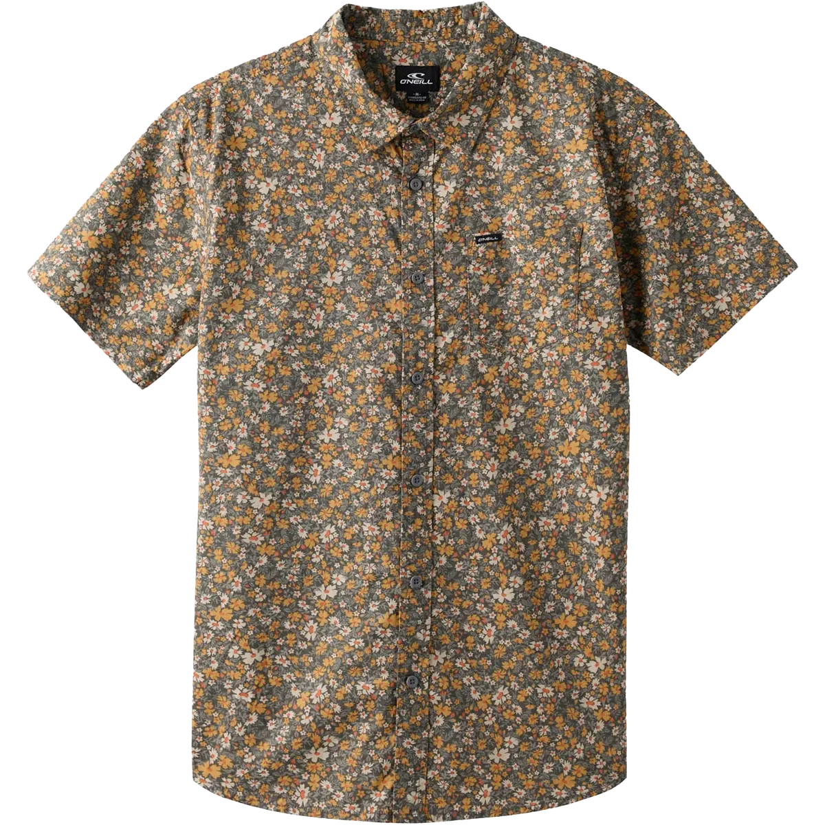 Moisture Wicking Technology Ribbed Collar Design Men's Terrace Short Sleeve Standard